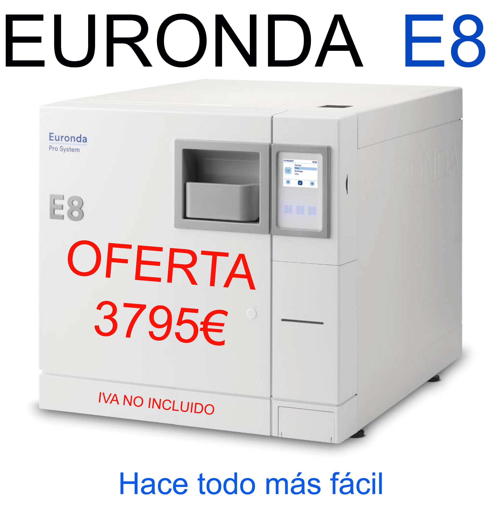 Oferta Autoclave E8 24 litros