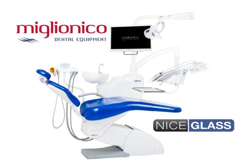 MIGLIONICO SILLÓN DENTAL Partes NICE GLASS