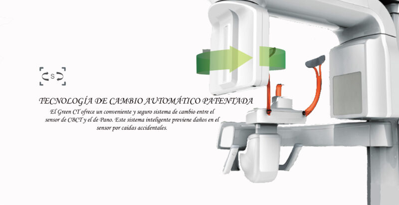Rayos X dental panorámico Pax-u 3d Green Vatech