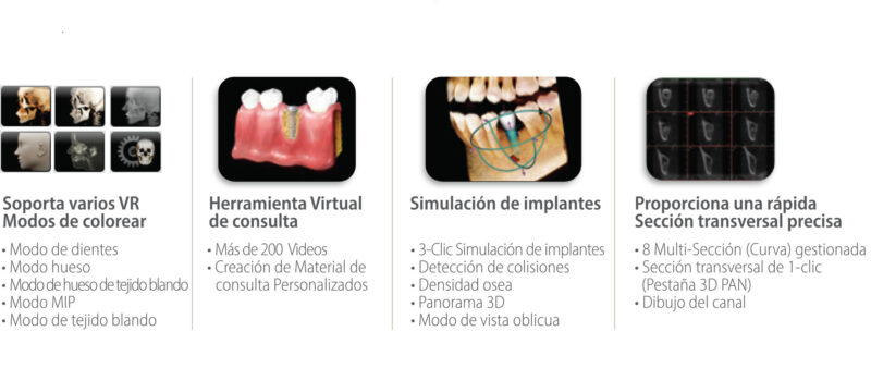 Rayos X dental precio variedad de herramientas 3D con Ez3D-i