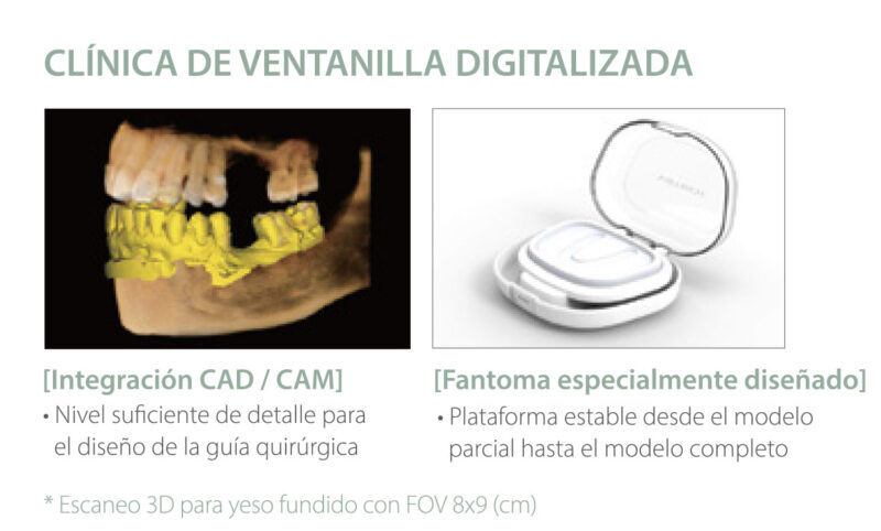 Rayos X dental precio CAD/CAM y Fantoma