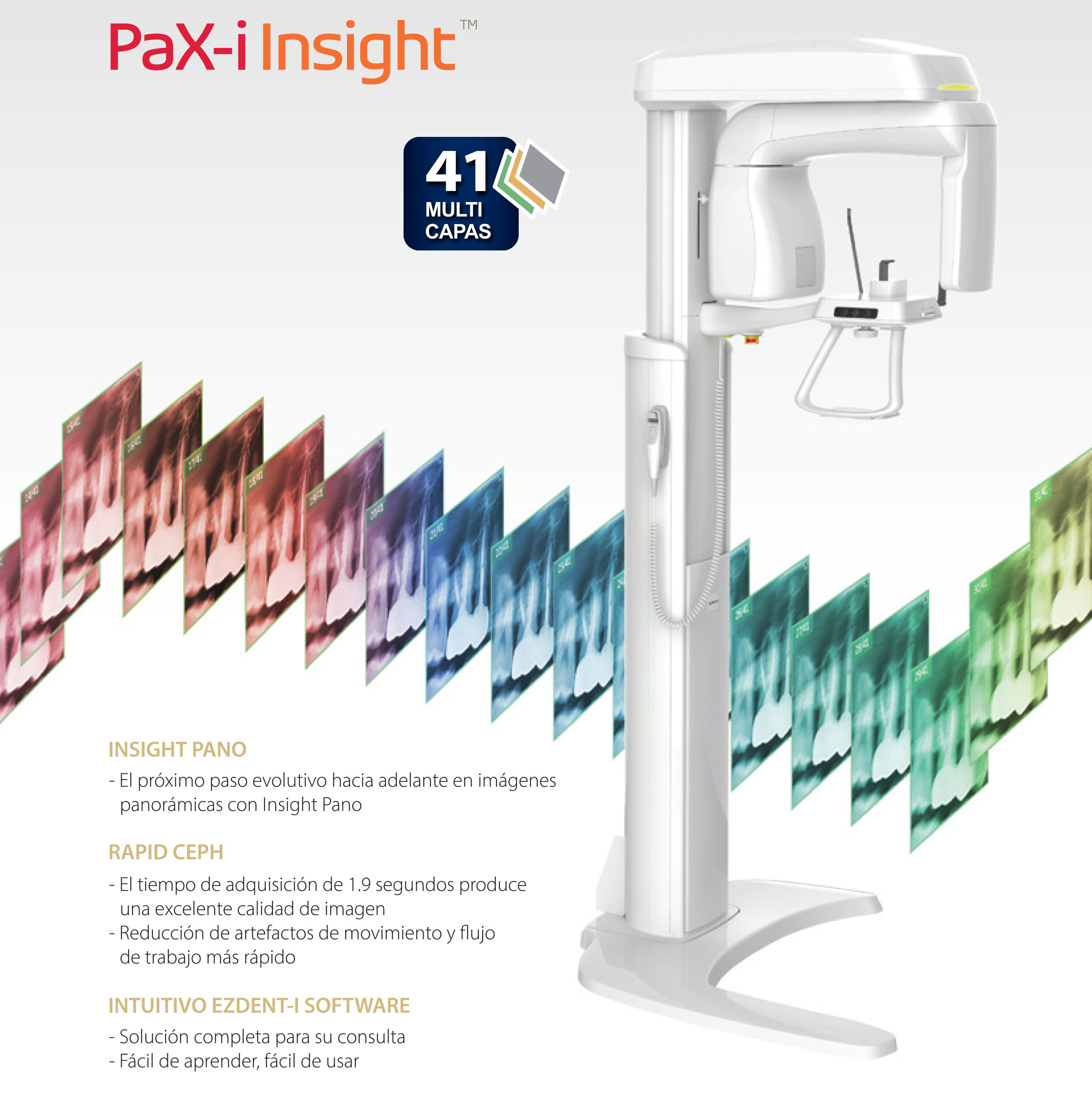 Rayos X dental precio Pax-i Insight
