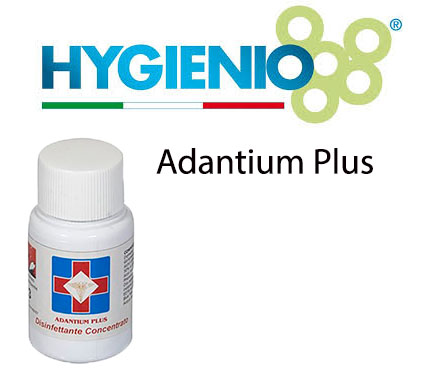Desinfectante Hygenio Adantium Plus esterilizante para Clínica dental, Comercio o lugar de trabajo.