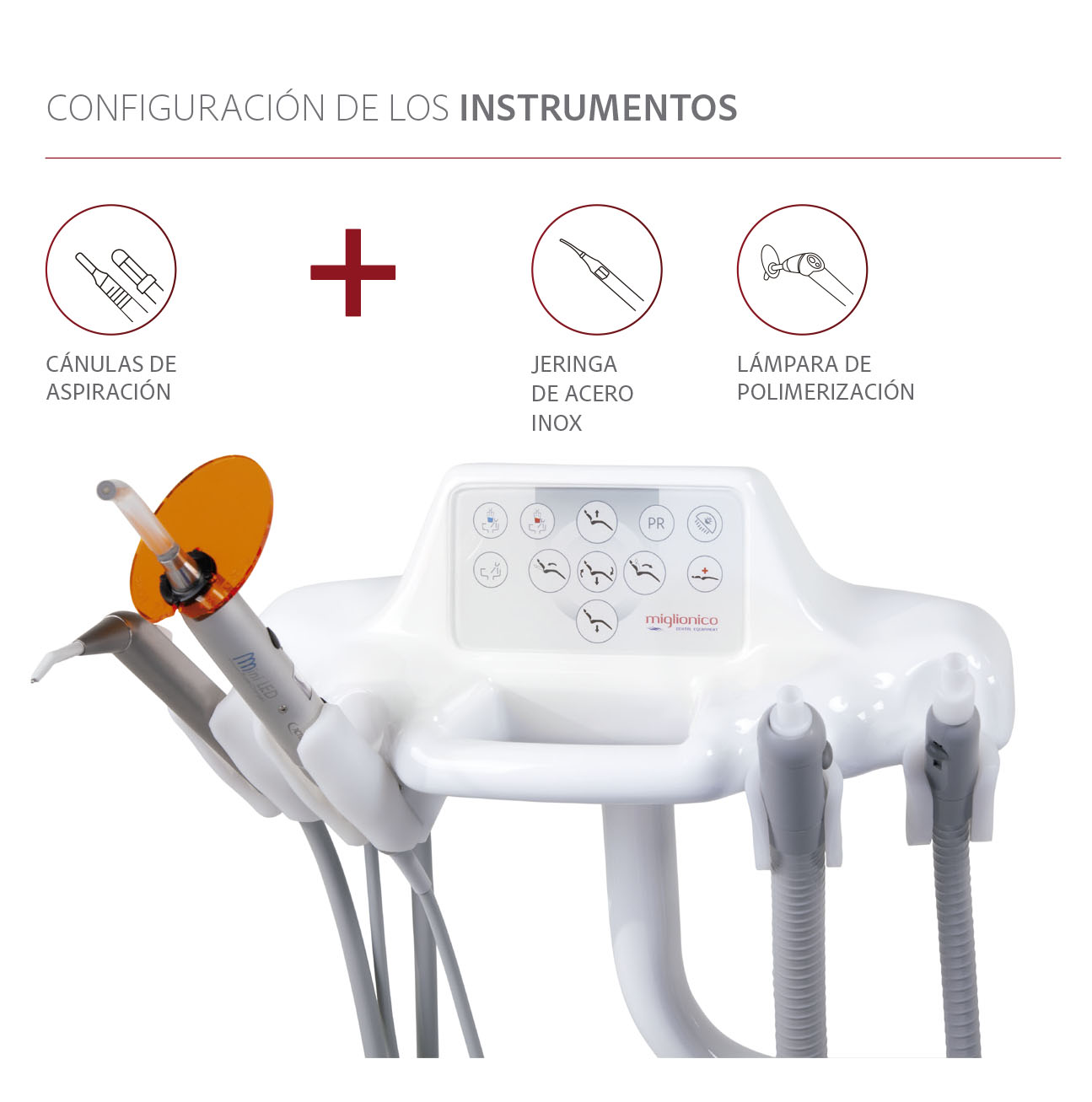 Consola auxiliar táctil Miglionico Nice Touch