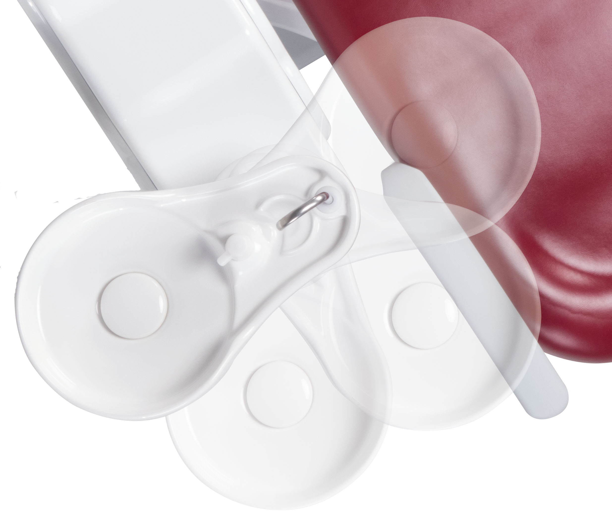 Escupidera Miglionico abatible Nice Touch y Nice Glass