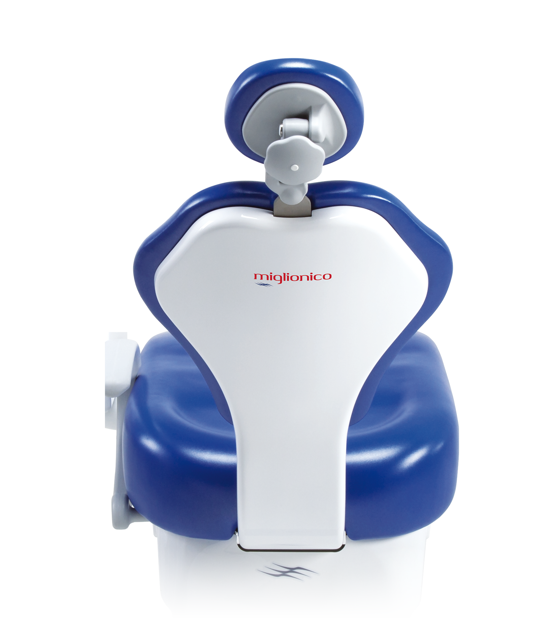 Miglionico Respaldo estrecho en aluminio