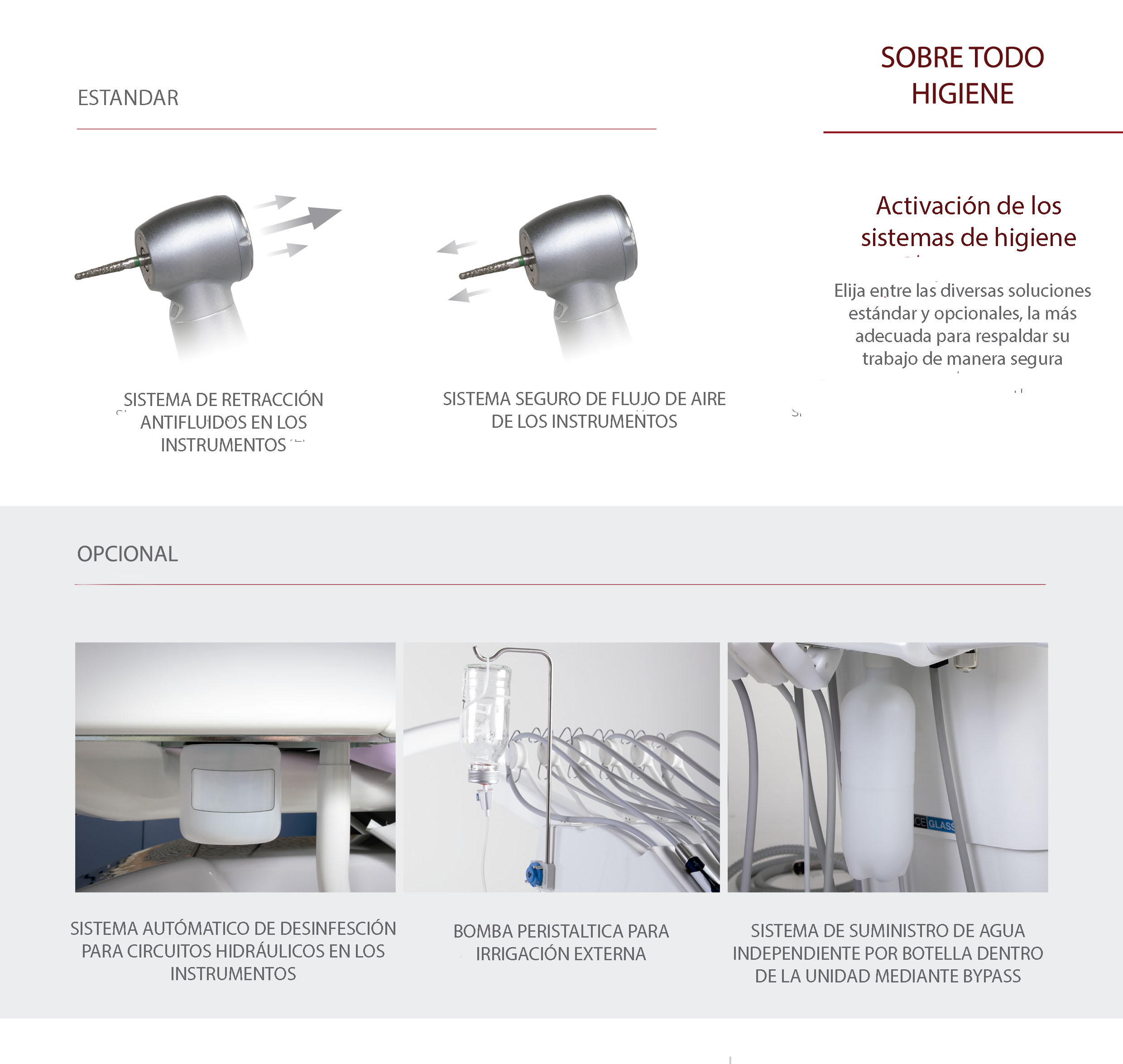 Sistemas de higiene opcional Miglionico