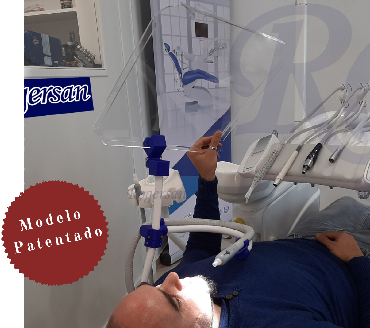 OdontoSafe Pantalla de Protección para Equipos Dentales