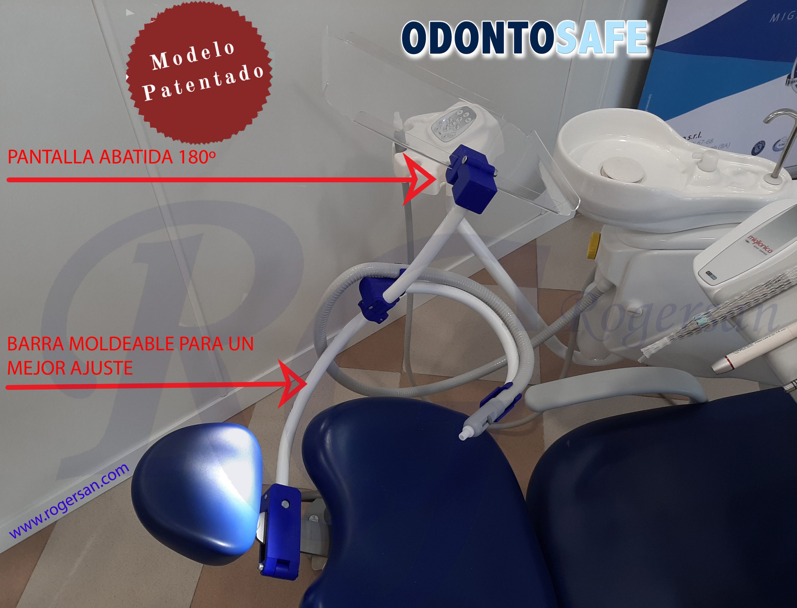 OdontoSafe Pantalla de Protección para Clínicas Dentales