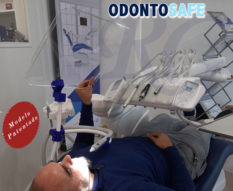 OdontoSafe Pantalla de Protección para sillones Dentales